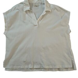 Madewell Relaxed Polo Tee - M